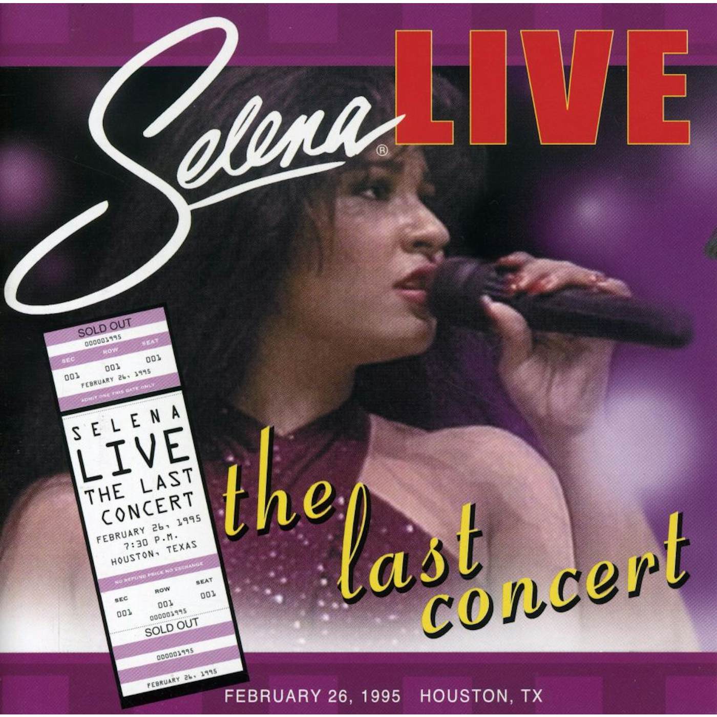 Selena LIVE: LAST CONCERT CD