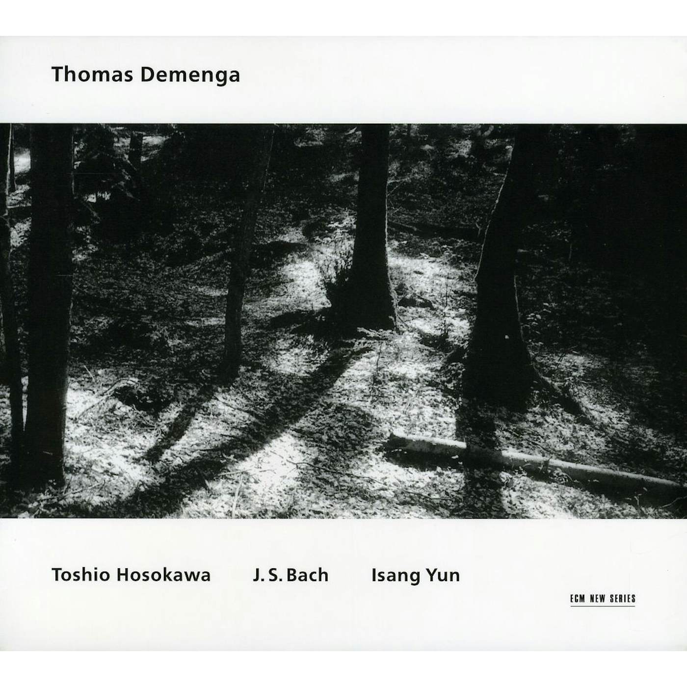 Thomas Demenga HOSOKAWA / BACH / YUN CD