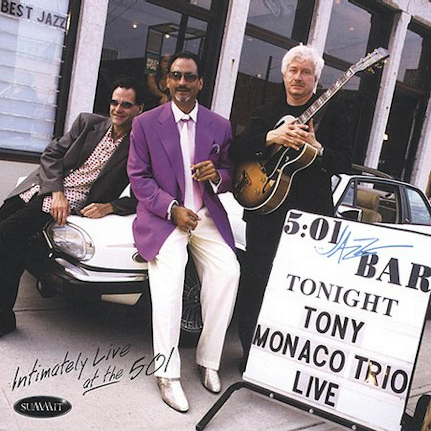Tony Monaco INTIMATELY LIVE AT THE 501 CD