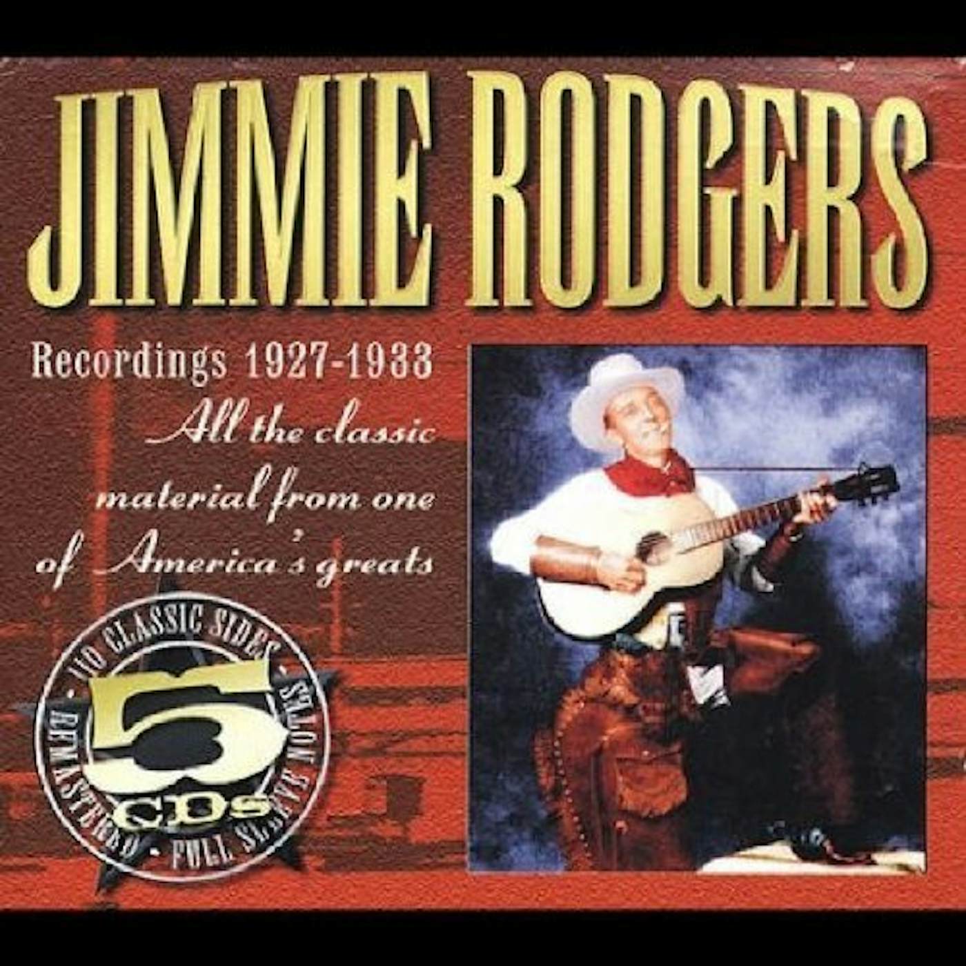 Jimmie Rodgers RECORDINGS 1927-1933 CD