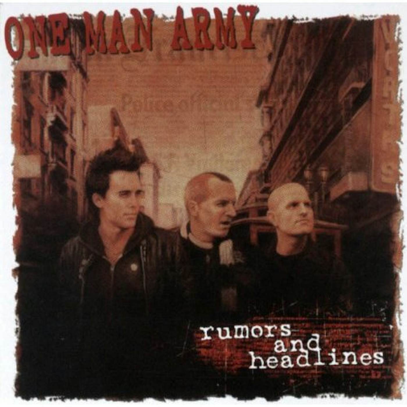 One Man Army RUMORS & HEADLINES CD