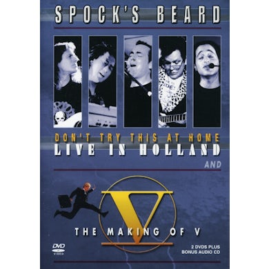 Spock's Beard DON'T TRY THIS HOME: LIVE / MAKING OF V DVD
