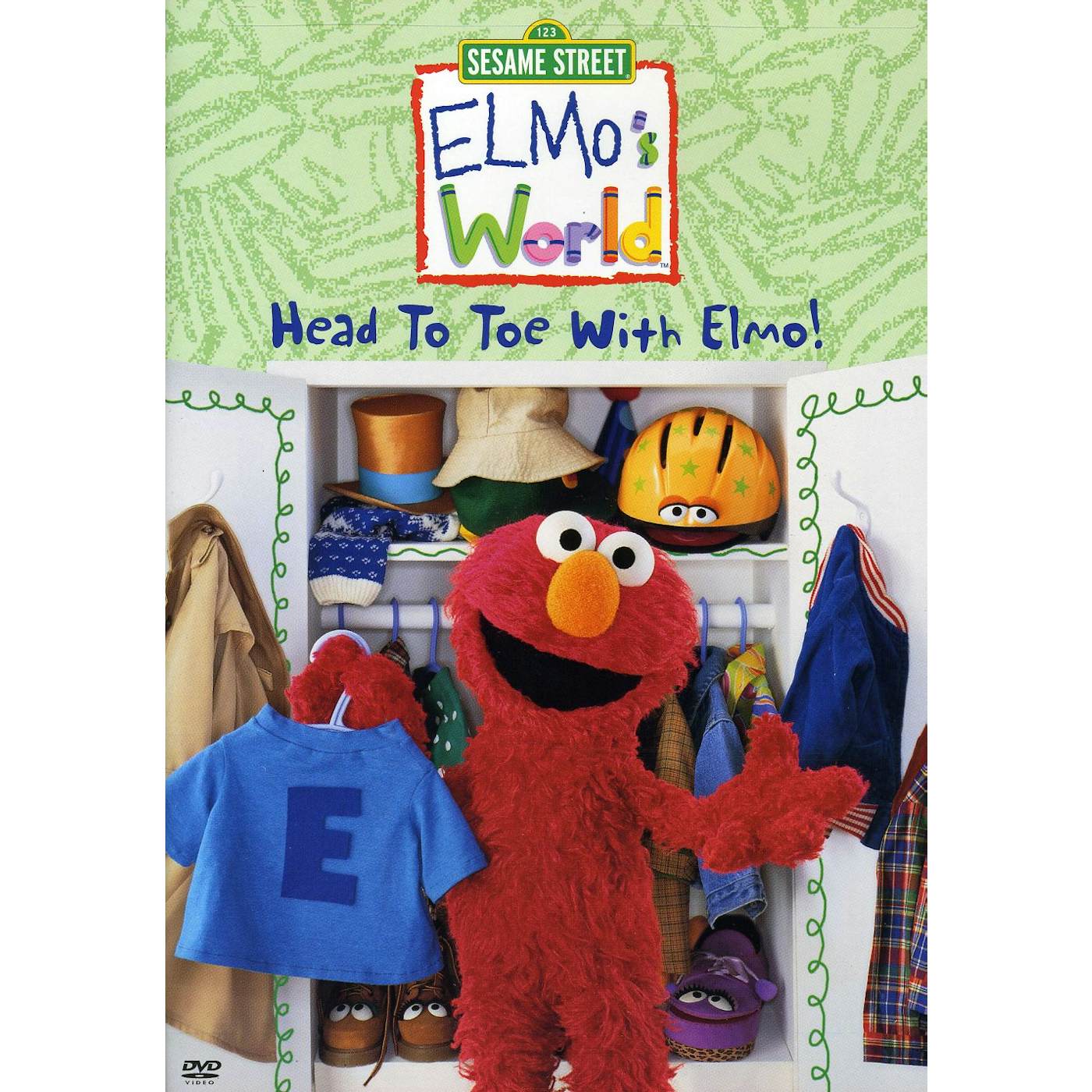 Sesame Street ELMOS'S WORLD: HEAD TO TOE WITH ELMO DVD