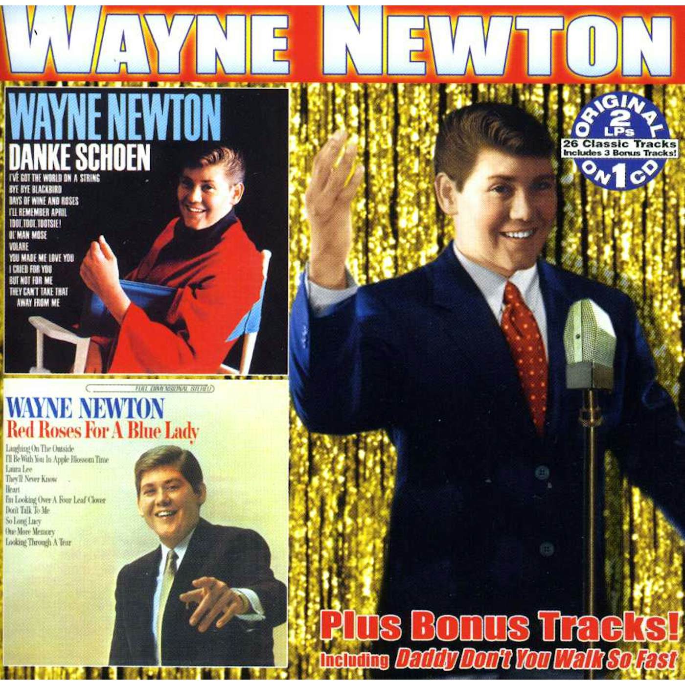 Wayne Newton DANKE SCHOEN: RED ROSES CD