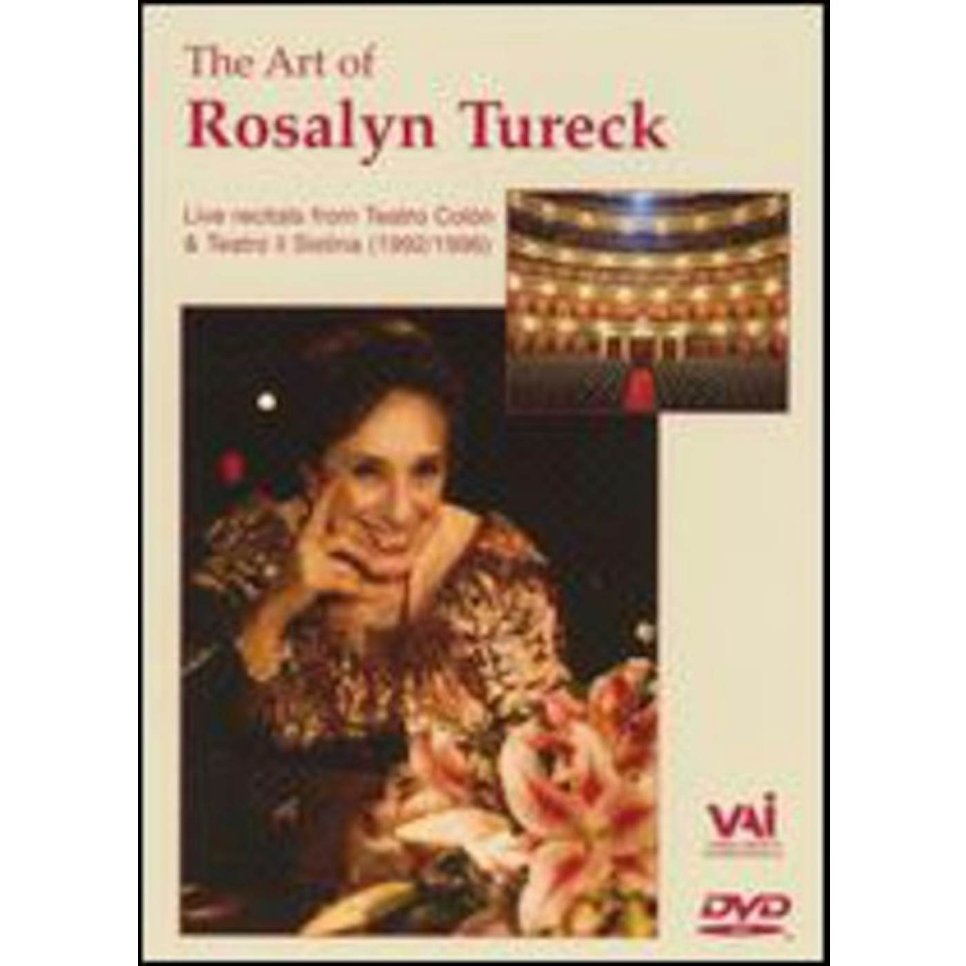 Rosalyn Tureck LIVE BACH CONCERT / LIVE AT THE TEATRO COLON DVD