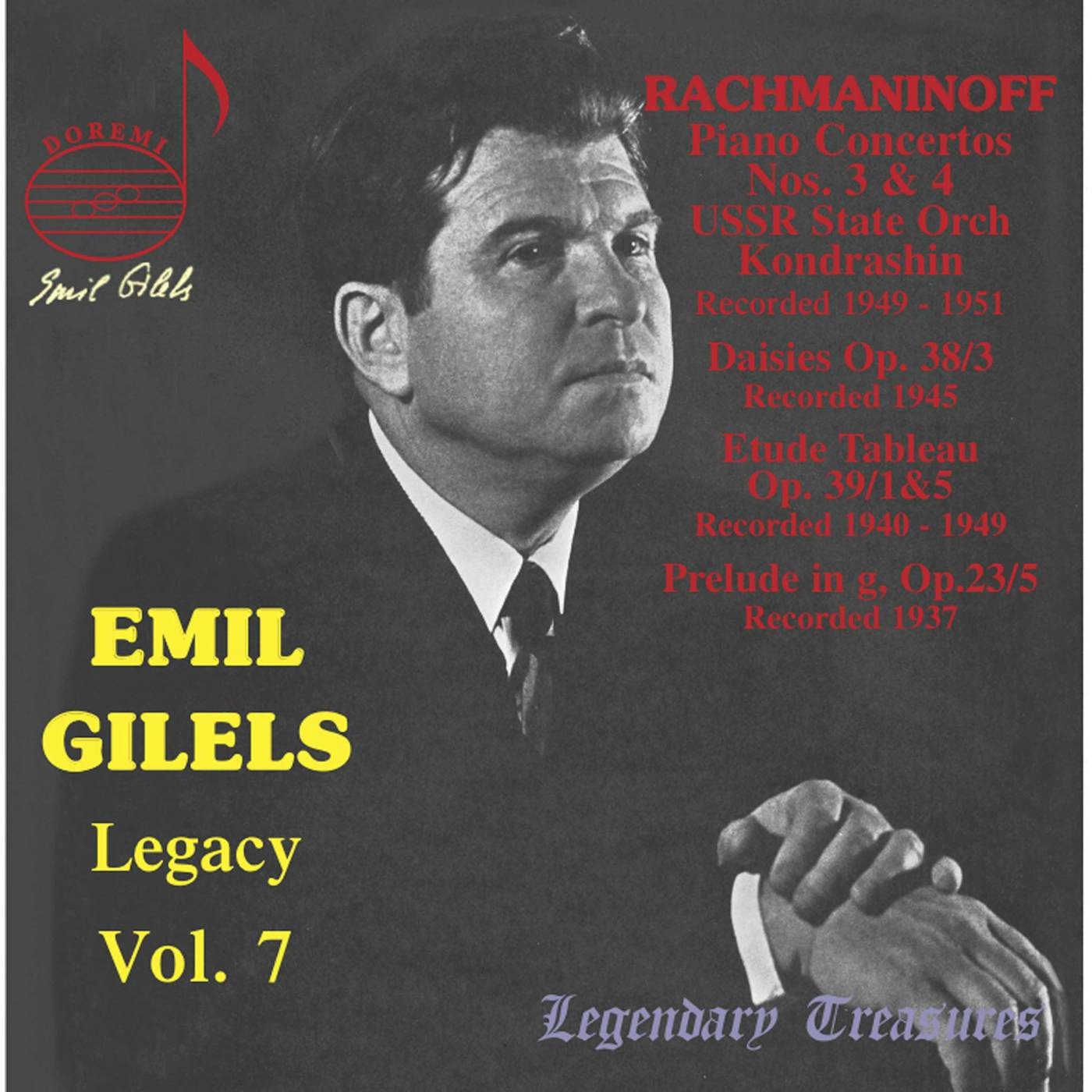 Emil Gilels LEGACY 7 CD
