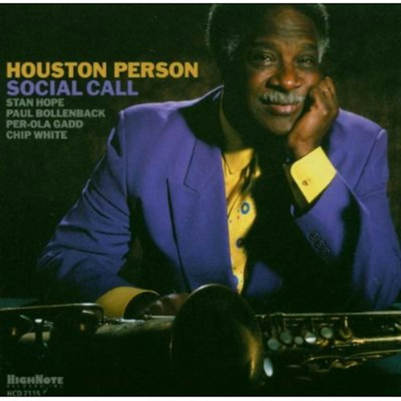 Houston Person SOCIAL CALL CD