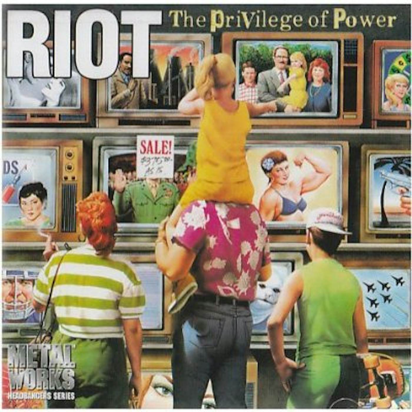 Riot PRIVILEGE OF POWER CD
