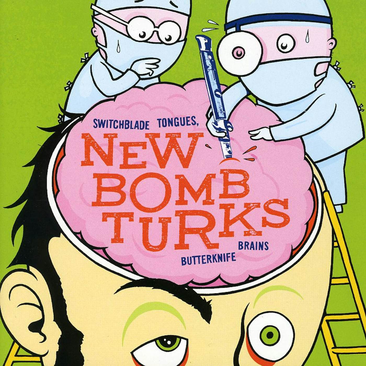 New Bomb Turks SWITCHBLADE TONGUES & BUTTERKNIFE BRAINS CD