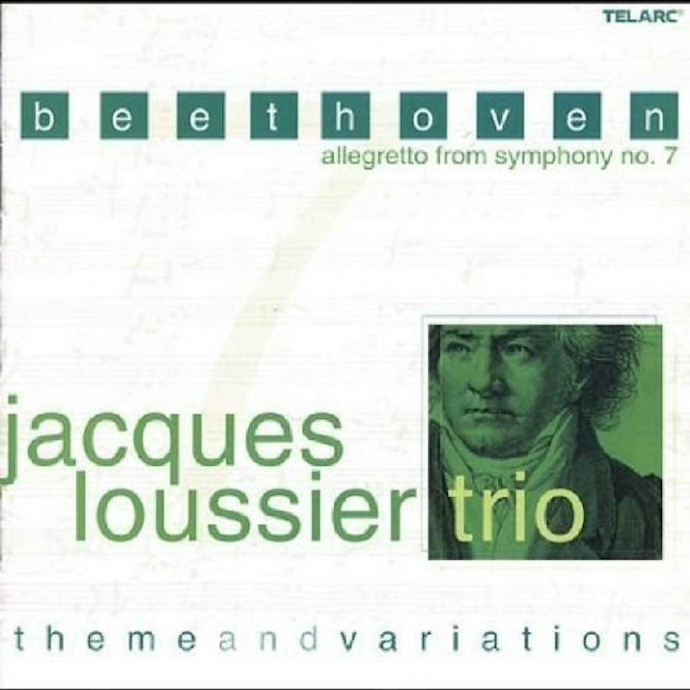 Jacques Loussier ALLEGRETTO FROM SYMPHONY 7 THEME & VARIATIONS CD