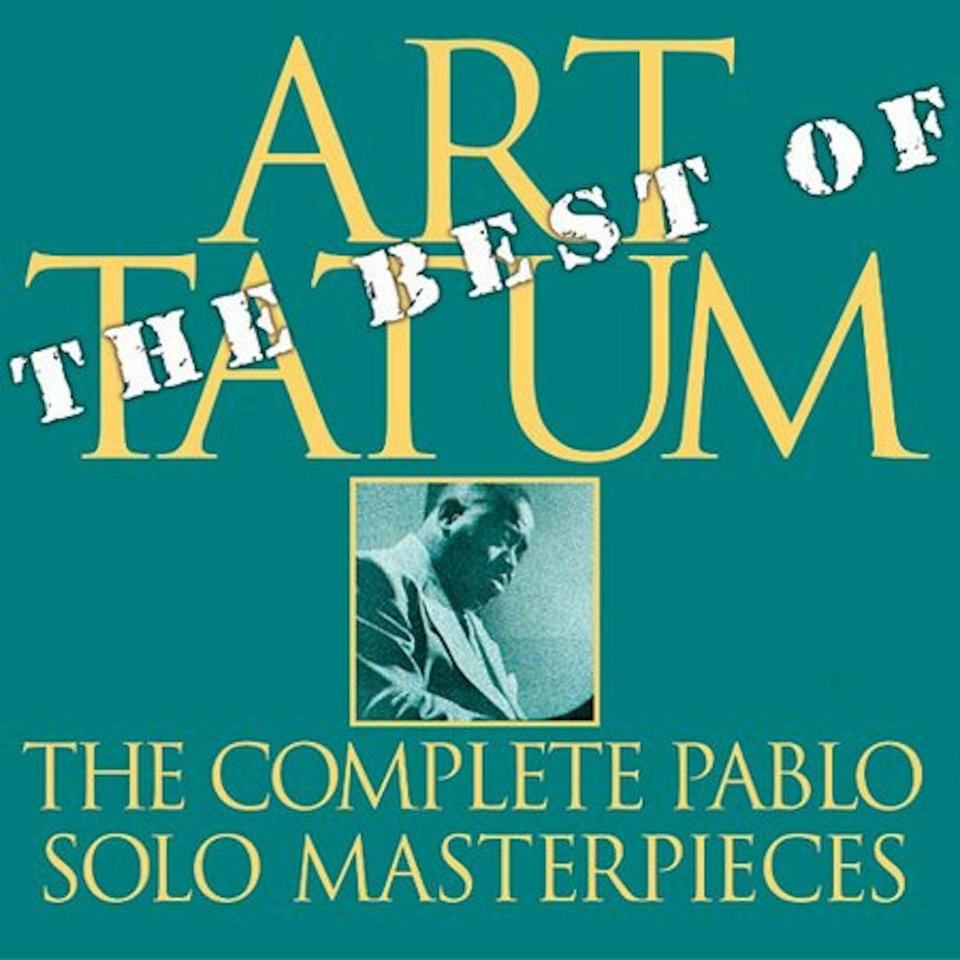 Art Tatum BEST OF THE PABLO SOLO MASTERPIECES CD