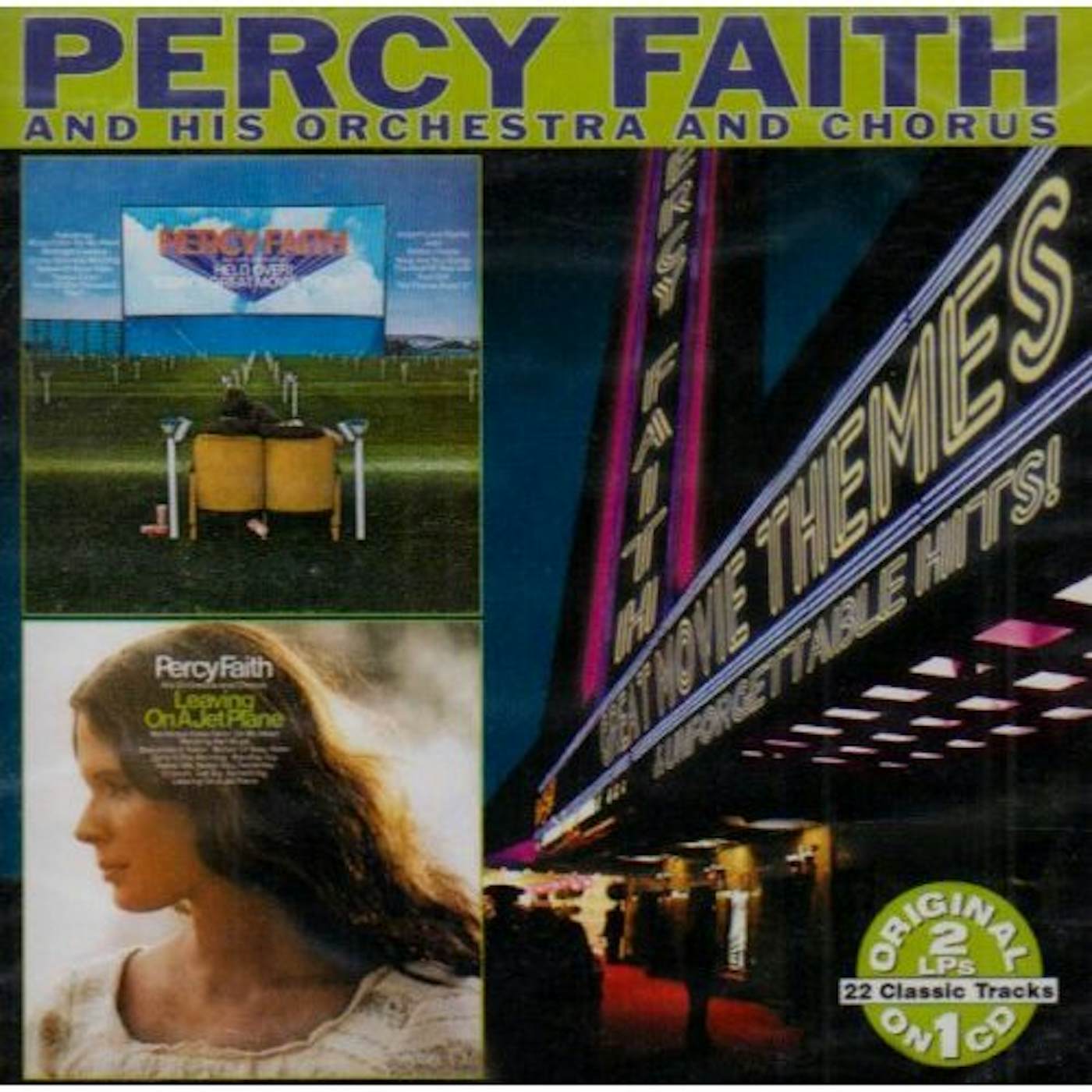 Percy Faith HELD OVER TODAY'S GREAT MOVIE THEMES: LEAVING ON A CD