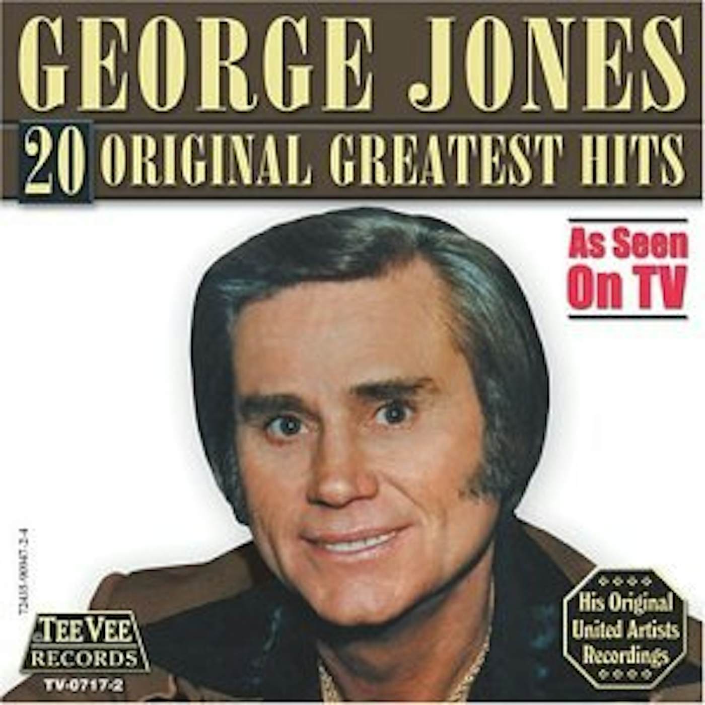 George Jones 20 ORIGINAL GREATEST HITS CD