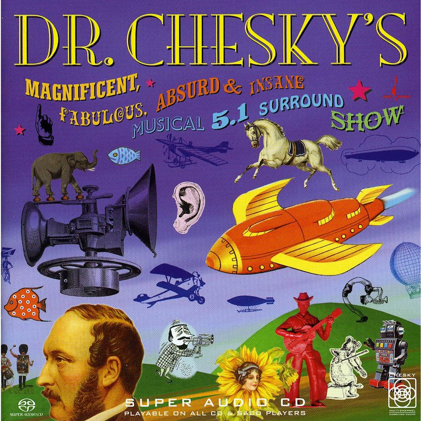 David Chesky DR CHESKY'S MAGNIFICENT FAB ABSURD MUSCAL (HYBRID) Super Audio CD