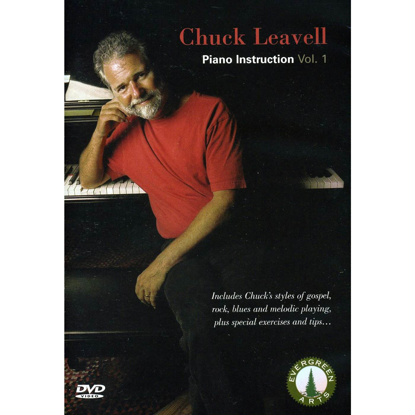 Chuck Leavell PIANO INSTRUCTION 1 DVD