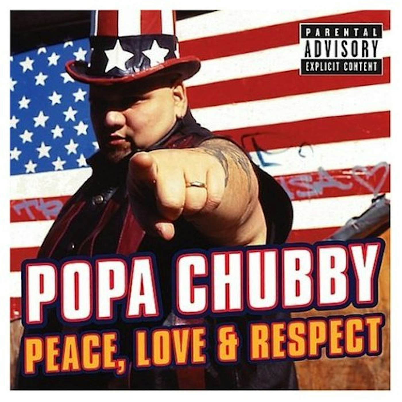 Popa Chubby PEACE LOVE & RESPECT CD