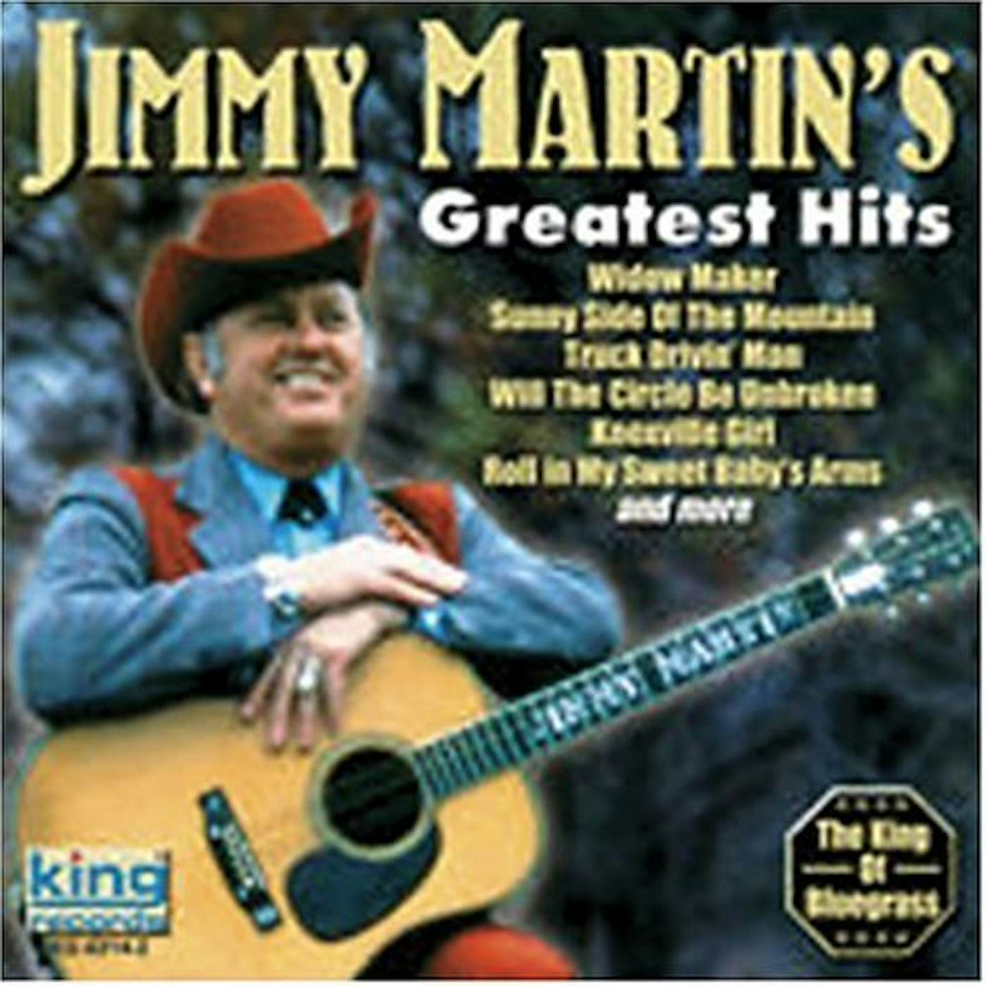 Jimmy Martin GREATEST HITS CD