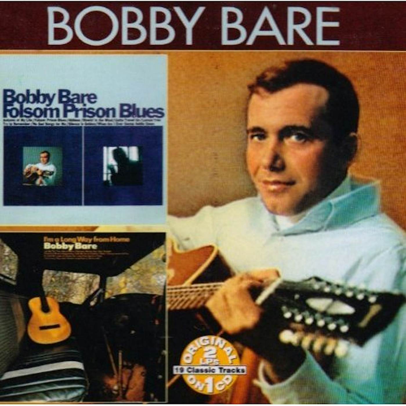 Bobby Bare FOLSOM PRISON BLUES: I'M A LONG WAY FROM HOME CD