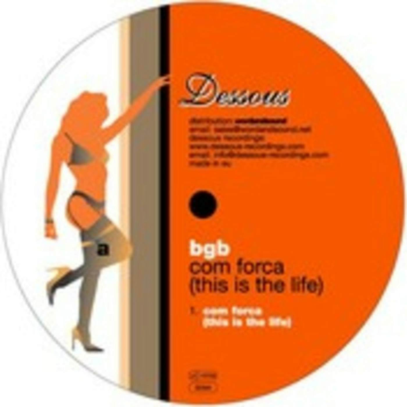 bgb COM FORCA Vinyl Record