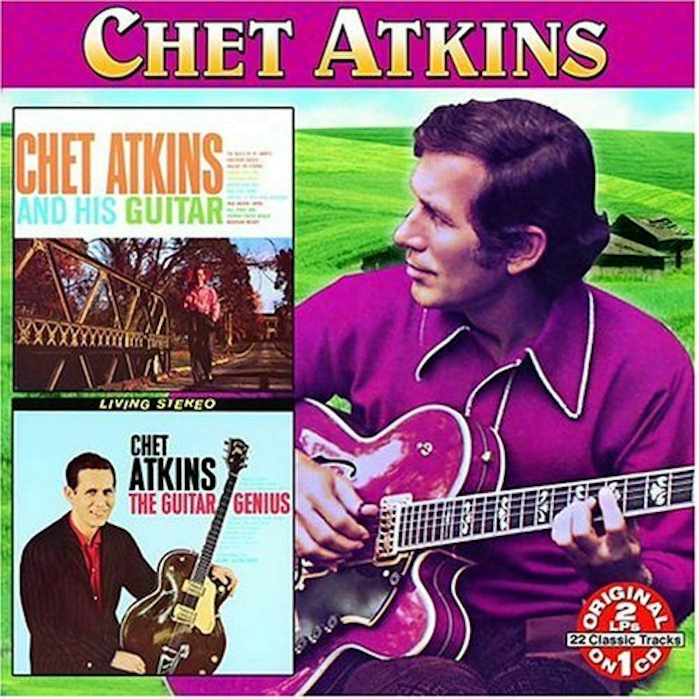 Chet Atkins & HIS GUITAR: EARLY YEARS / GUITAR GENIUS CD