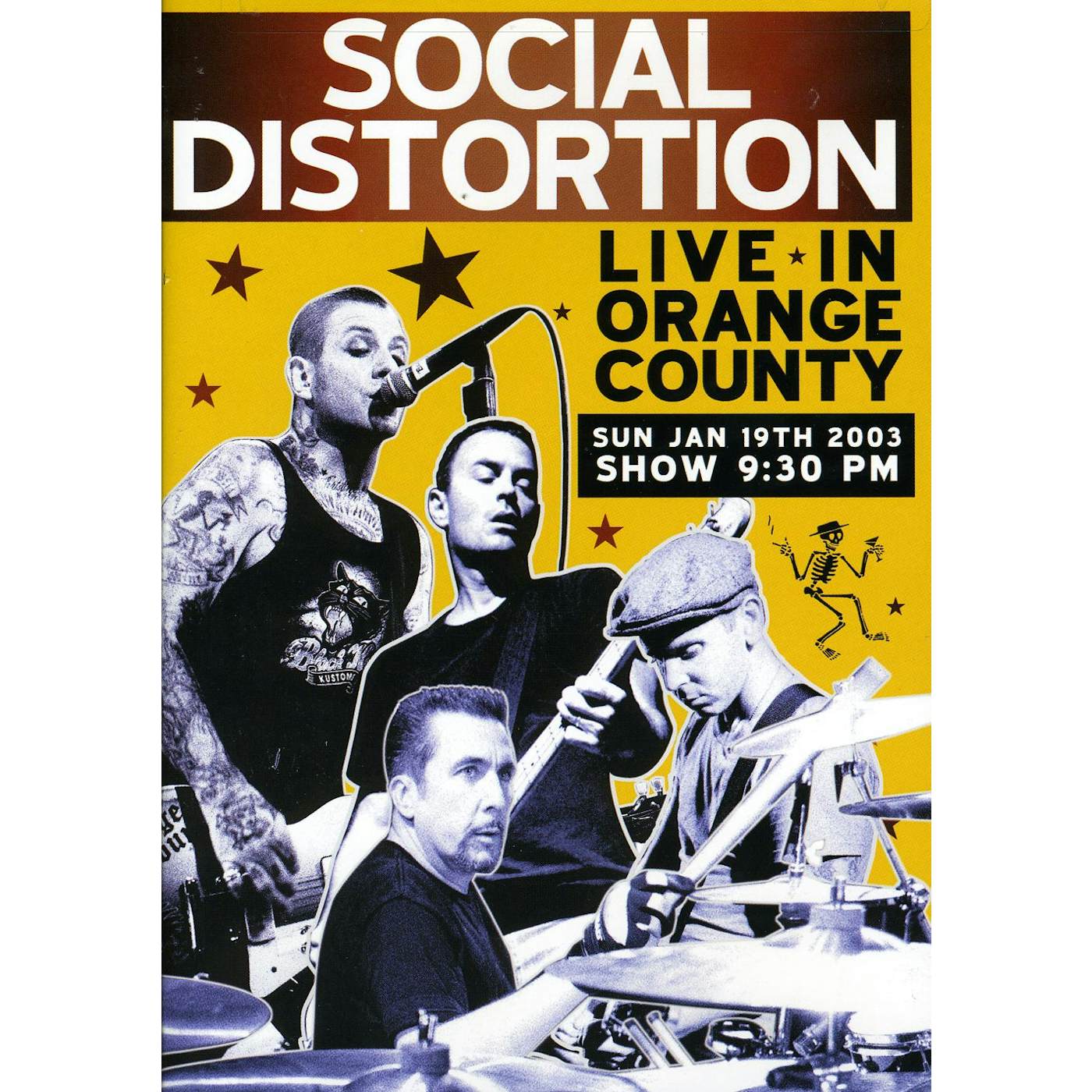 Social Distortion LIVE IN ORANGE COUNTY DVD