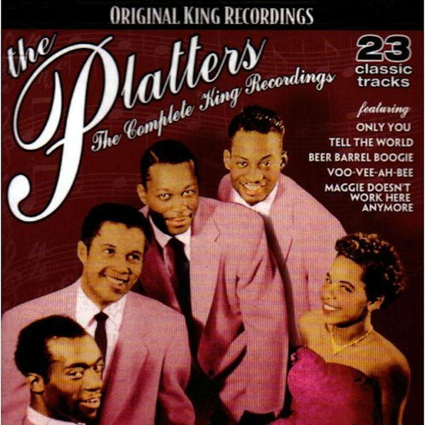 The Platters COMPLETE KING RECORDINGS CD