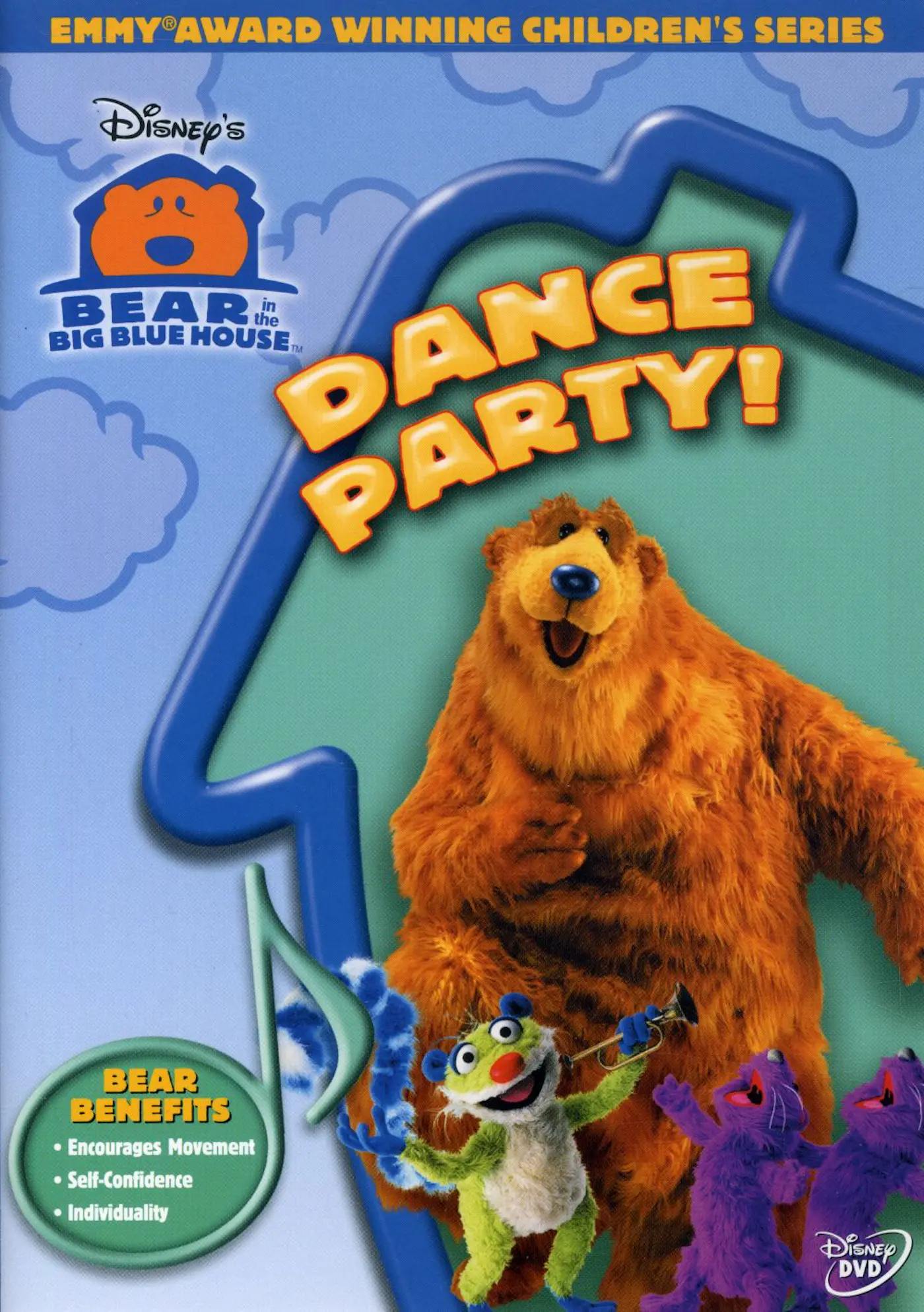 Bear Inthe Big Blue House Dance Party Dvd