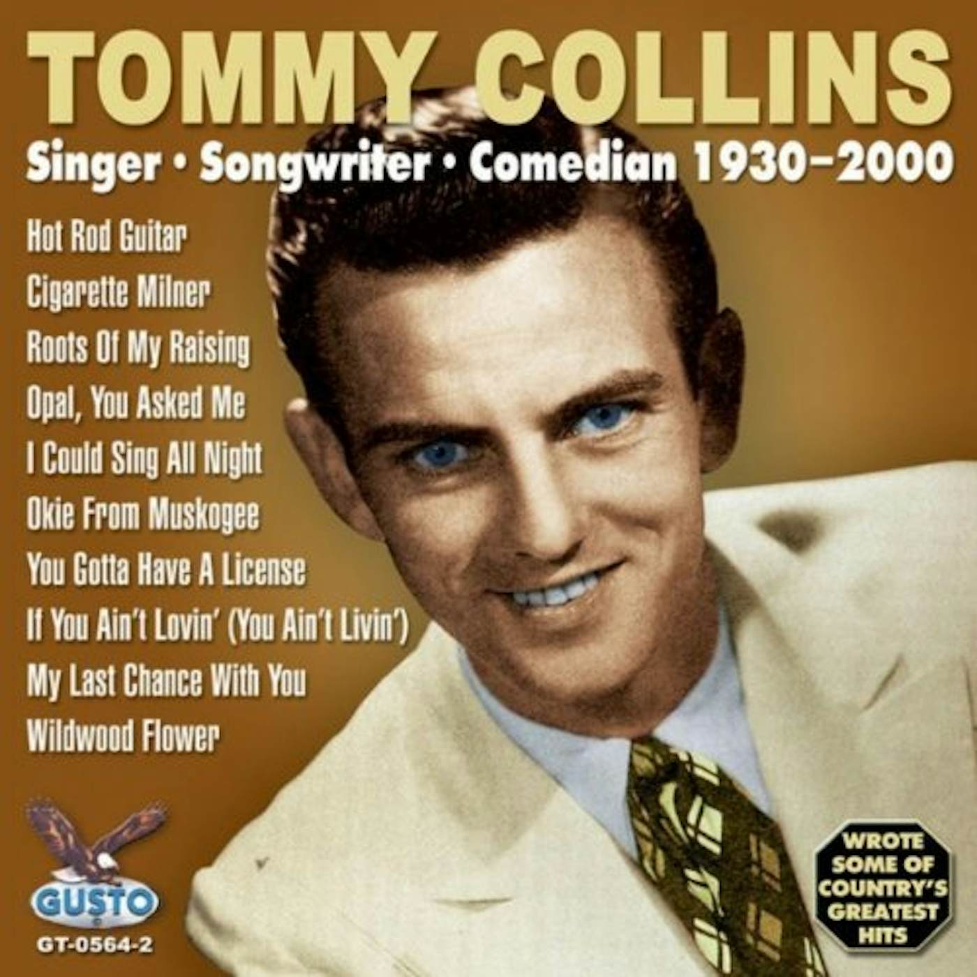 Tommy Collins SINGER-SONGWRITER CD
