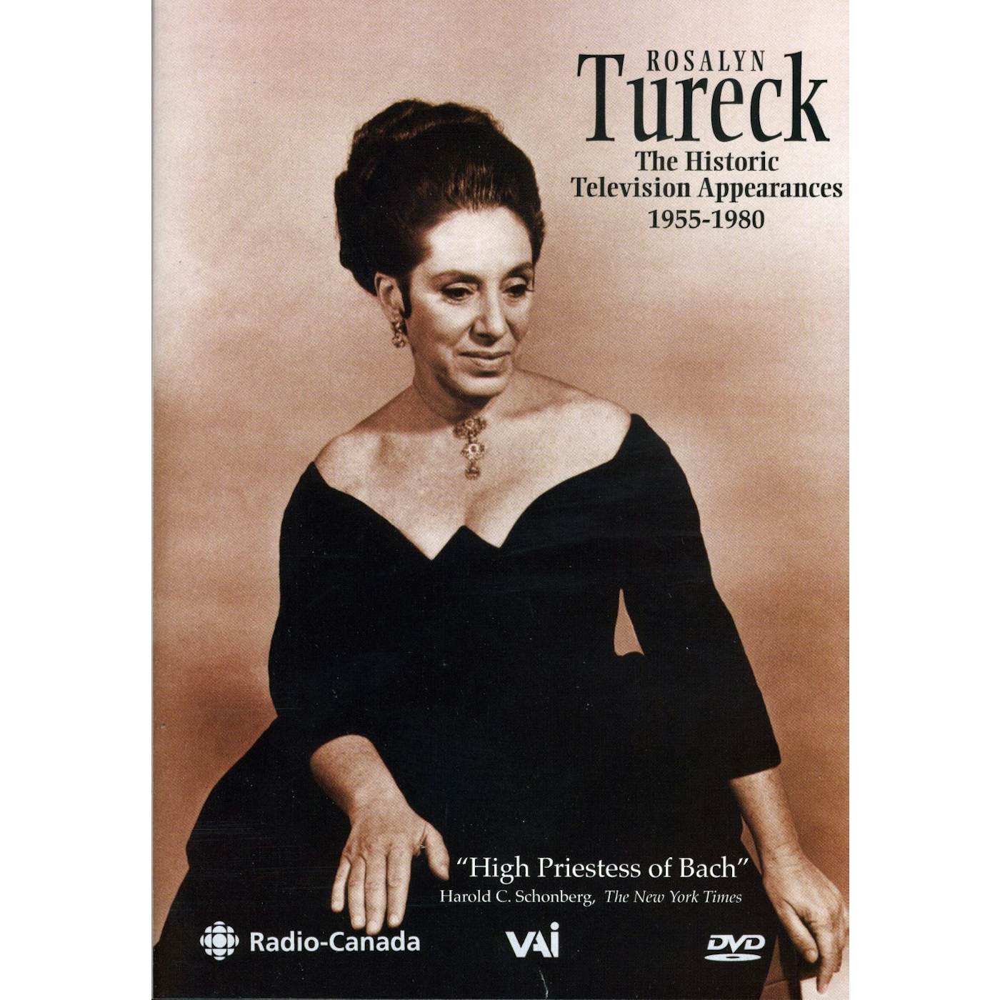 ROSALYN TURECK: THE HISTORIC TELEVISION BROADCASTS DVD