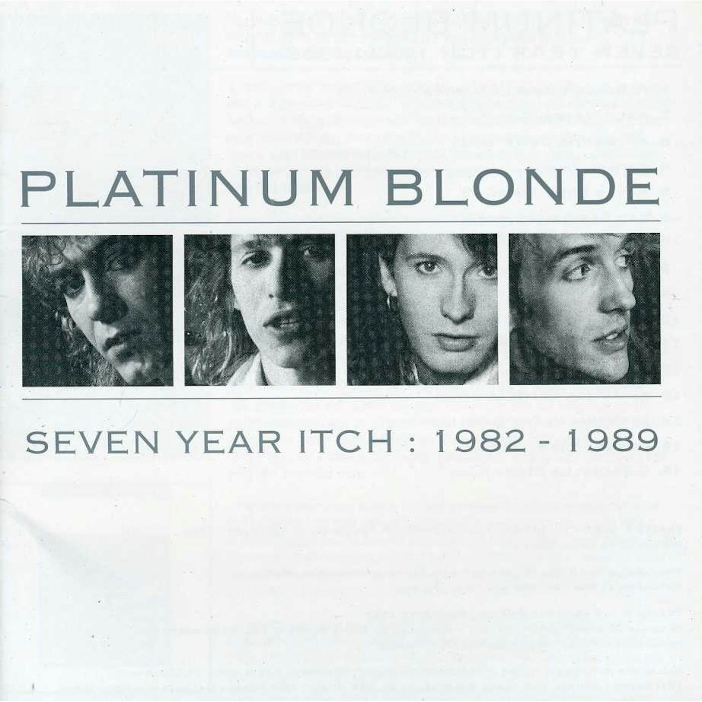 Platinum Blonde SEVEN YEAR ITCH: 1982-1989 CD