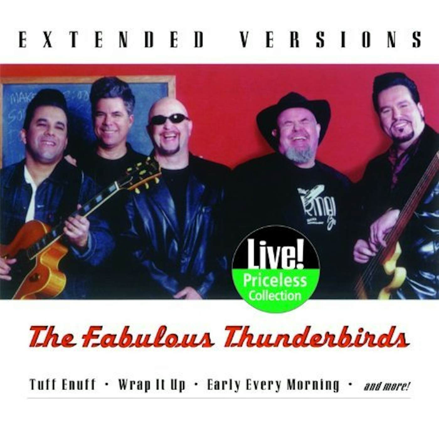 The Fabulous Thunderbirds EXTENDED VERSIONS CD