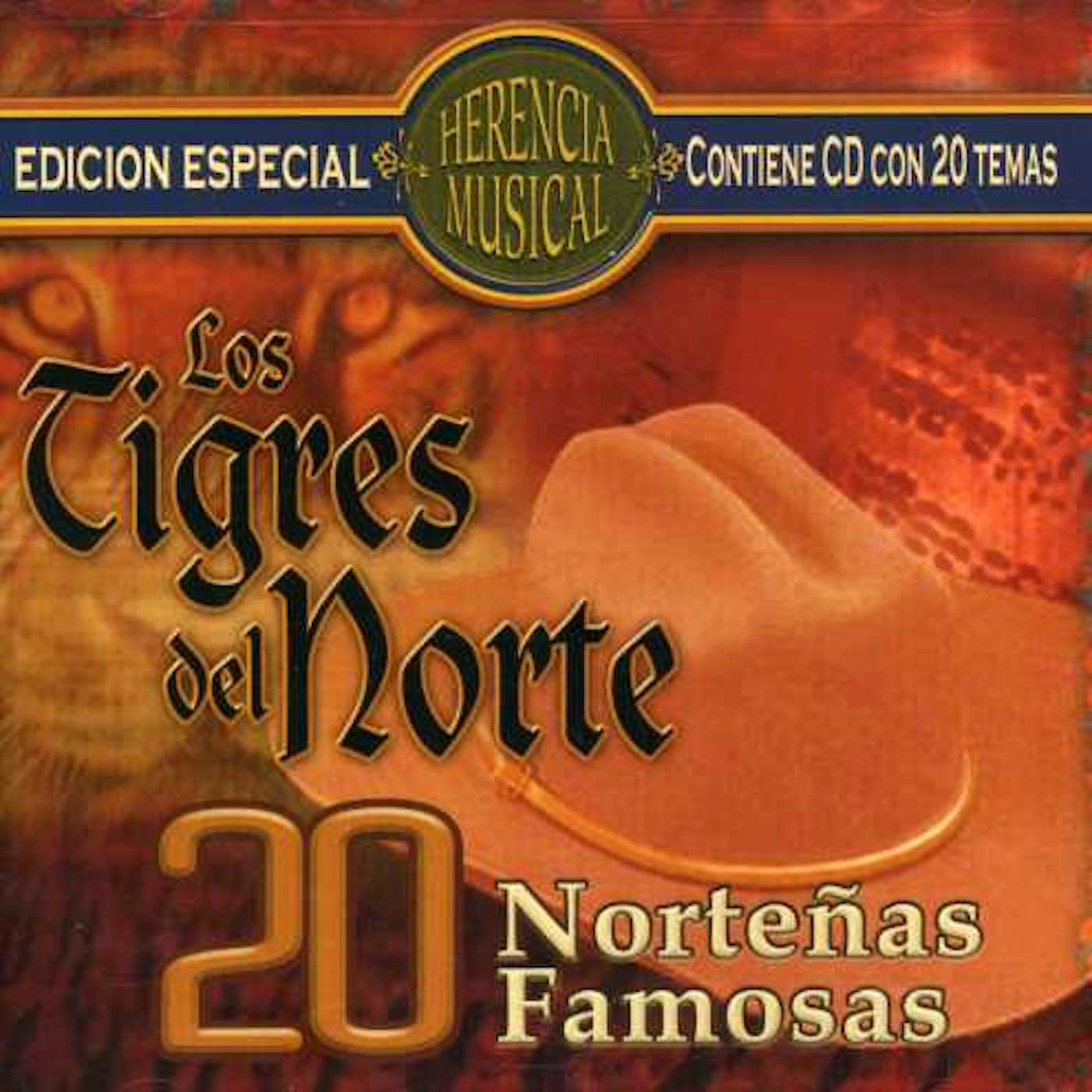 Los Tigres Del Norte 20 NORTENAS FAMOSAS CD