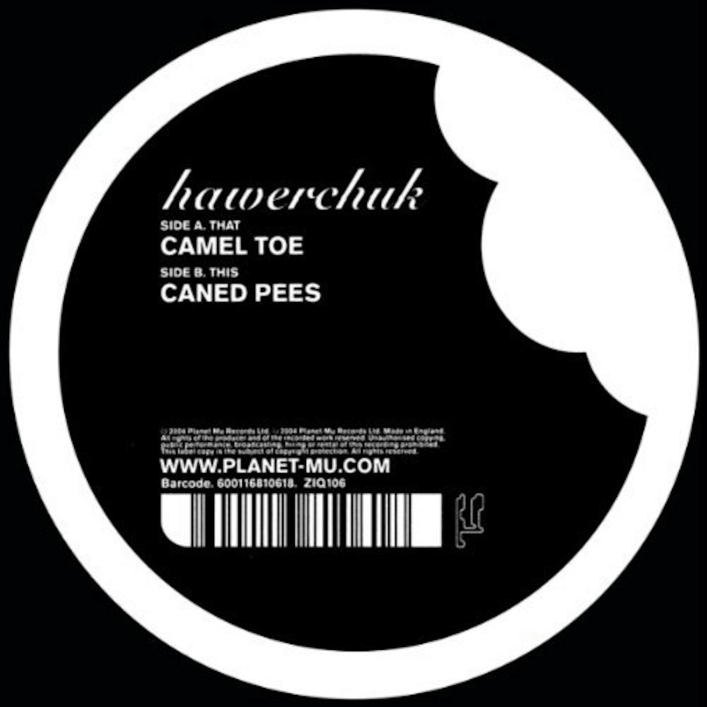 Hawerchuk Camel Toe Vinyl Record