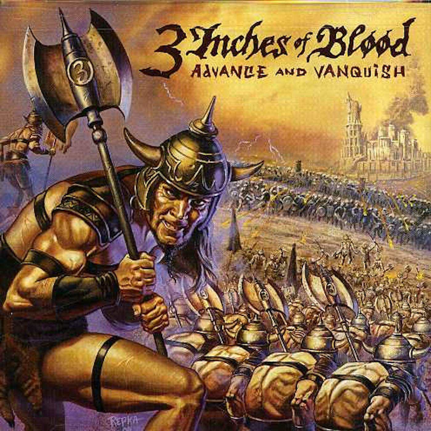 3 Inches Of Blood ADVANCE & VANQUISH CD