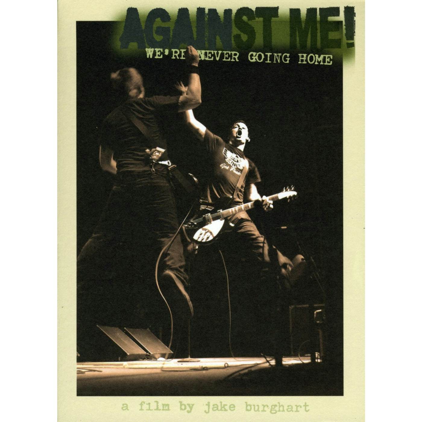 Against Me! WE'RE NEVER GOING HOME DVD