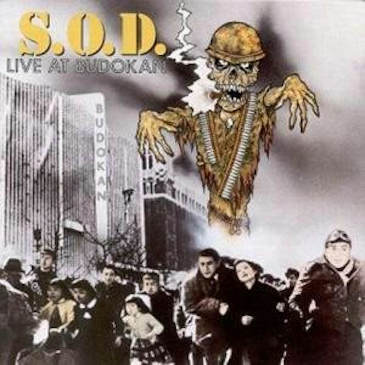 S.O.D. LIVE AT BUDOKAN Vinyl Record - UK Release