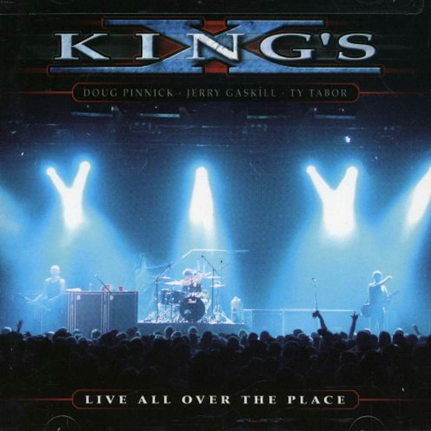 King's X LIVE ALL OVER THE PLACE CD