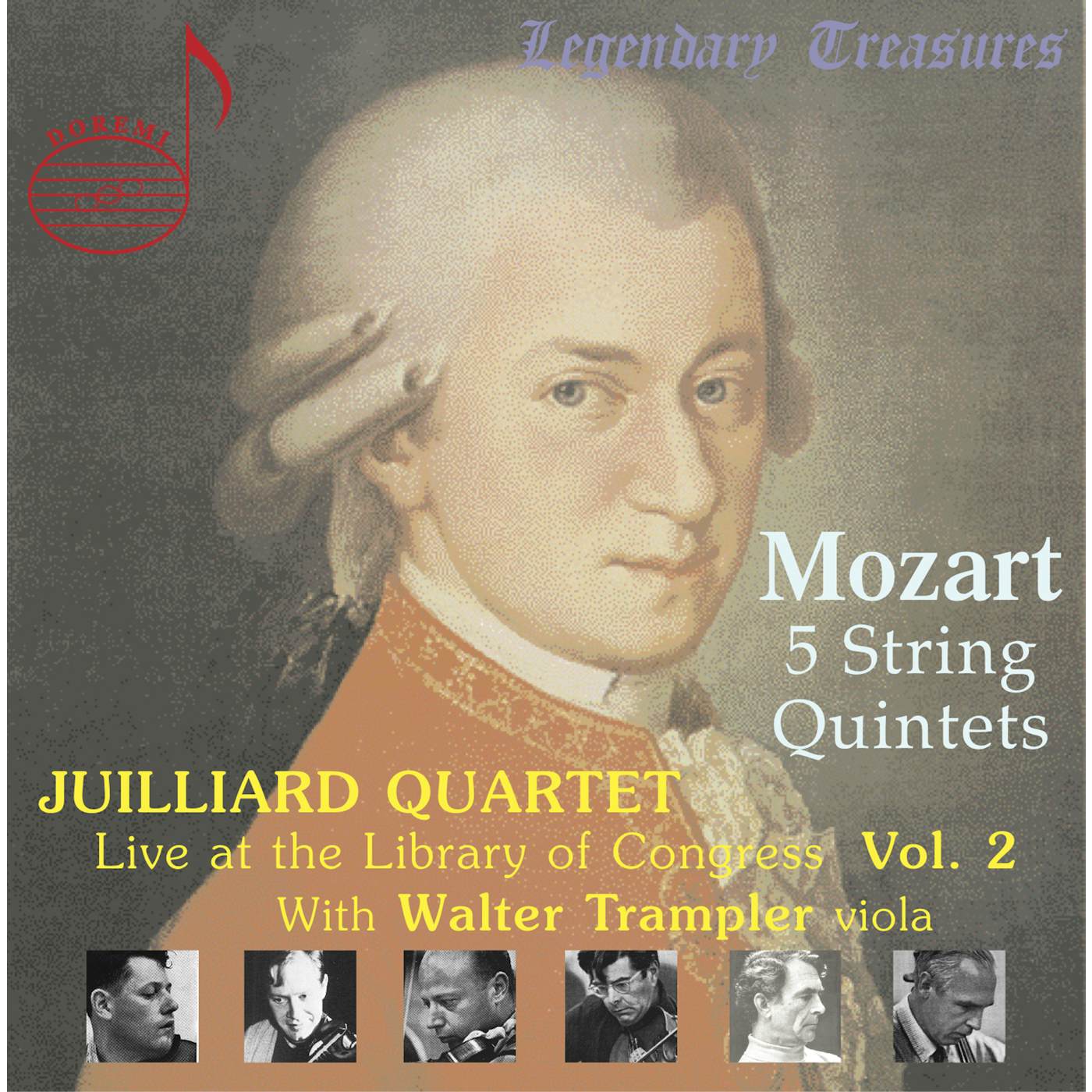 Juilliard String Quartet LIVE AT THE LIBRARY OF CONGRESS 2 CD