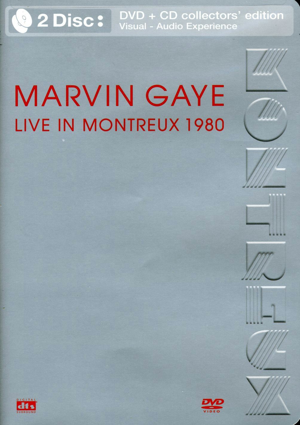 MARVIN GAYE DVD LIVE in MONTREUX 1980 / GREATEST hits live in 76
