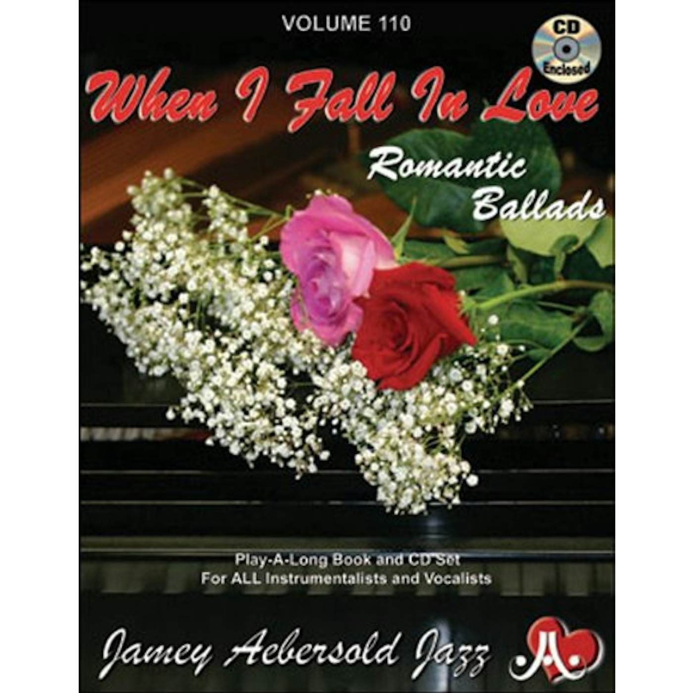 Jamey Aebersold WHEN I FALL IN LOVE: ROMANTIC BALLADS CD