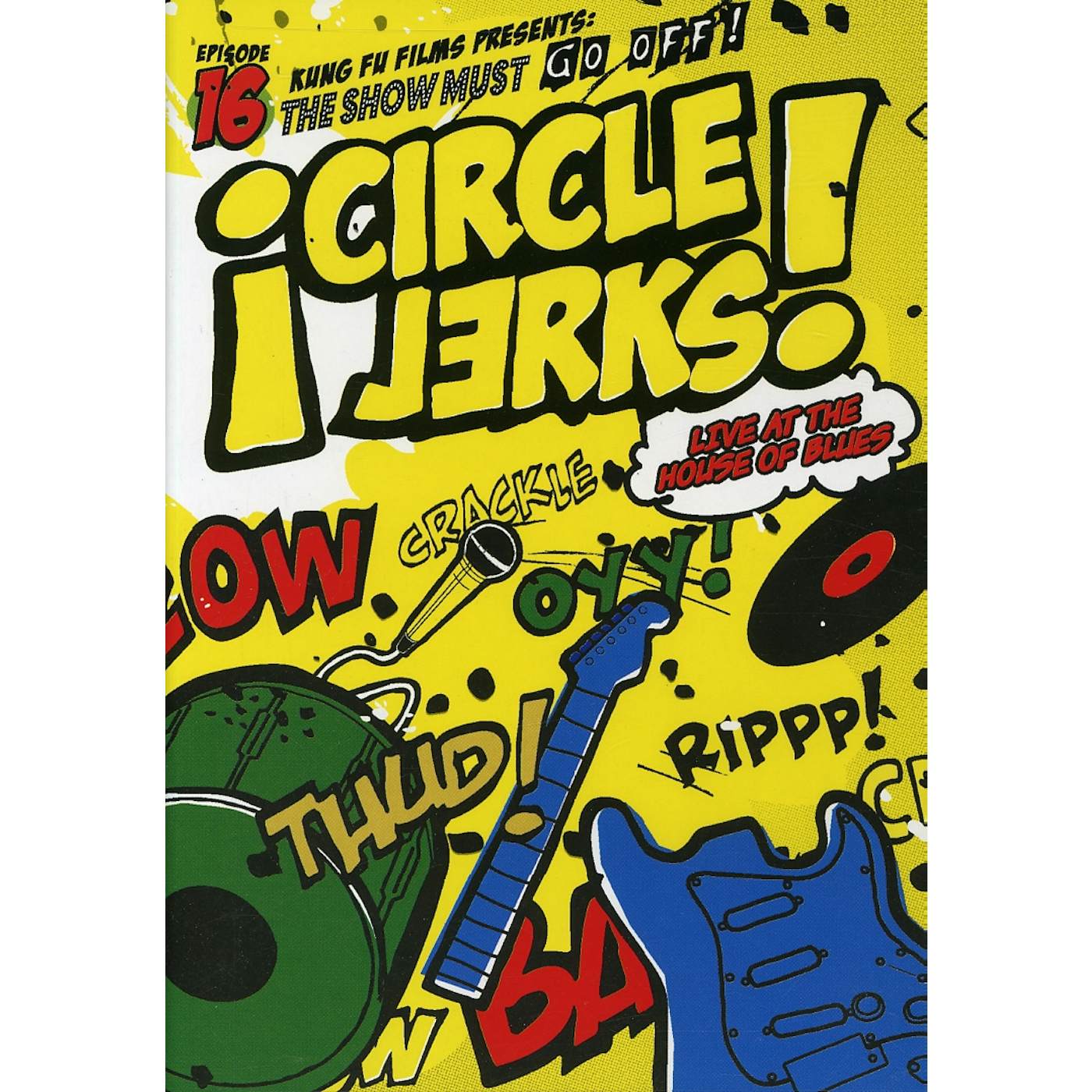 Circle Jerks LIVE AT THE HOUSE OF BLUES DVD