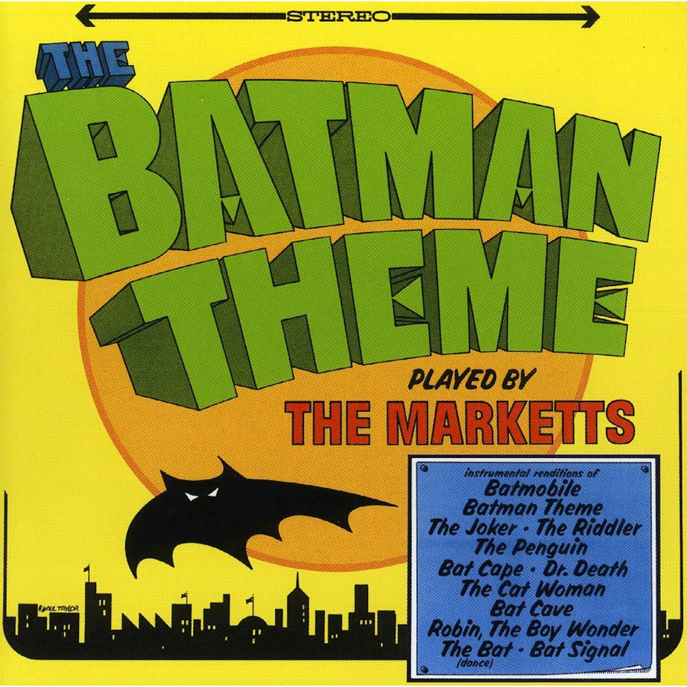 The Marketts BATMAN THEME CD