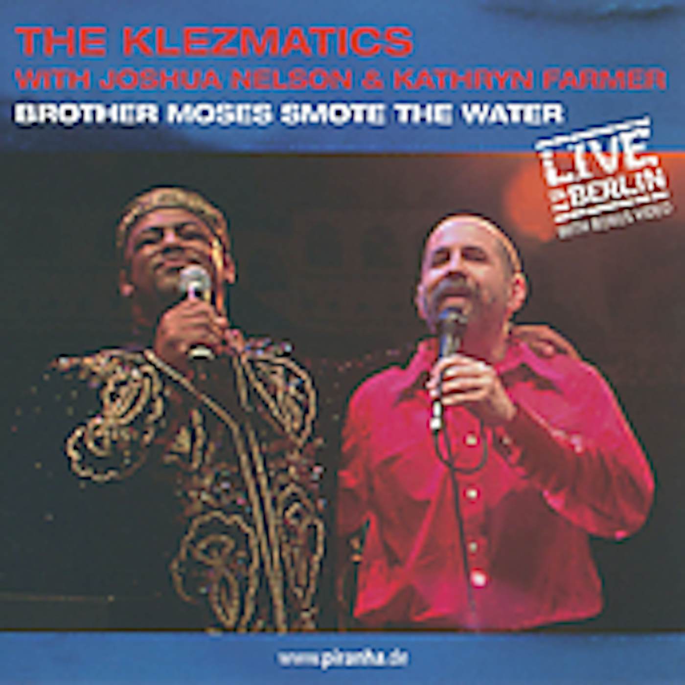 The Klezmatics BROTHER MOSES SMOTE THE WATER CD