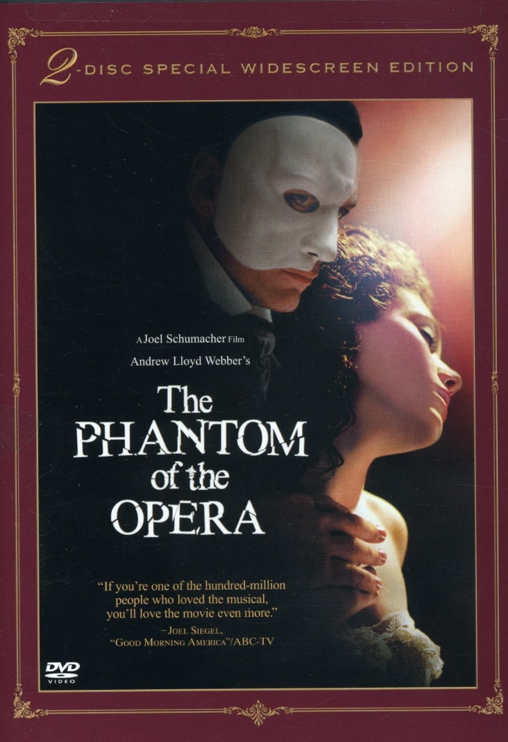 Phantom of the Opera (2004) DVD
