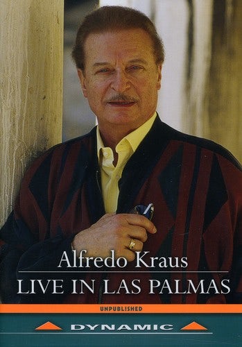 Alfredo Kraus LIVE IN LAS PALMAS 1995 DVD