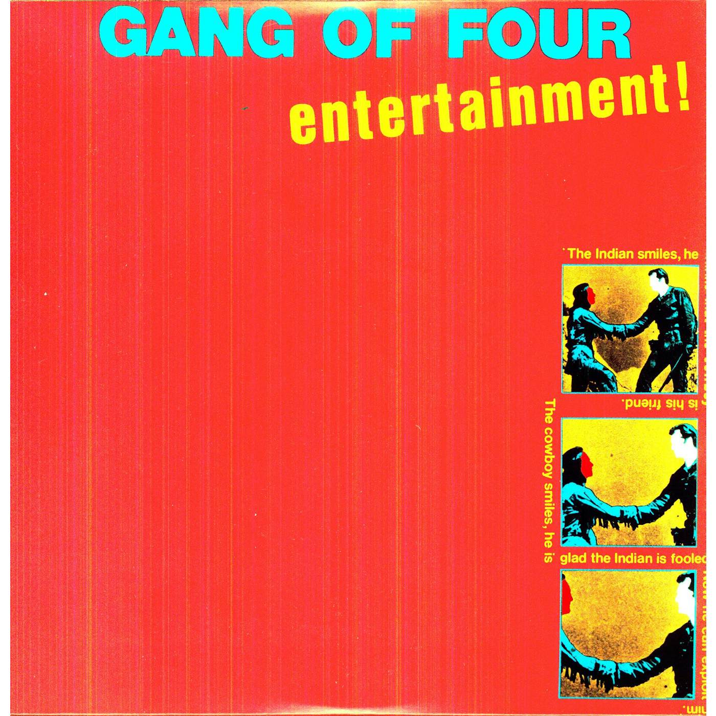 Gang Of Four ENTERTAINMENT Vinyl Record