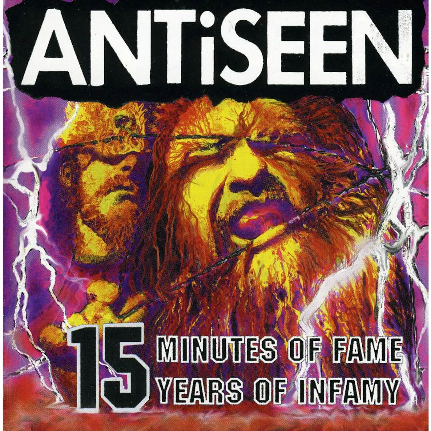 Antiseen 15 MINUTES OF FAME 15 YEARS OF INFAMY CD