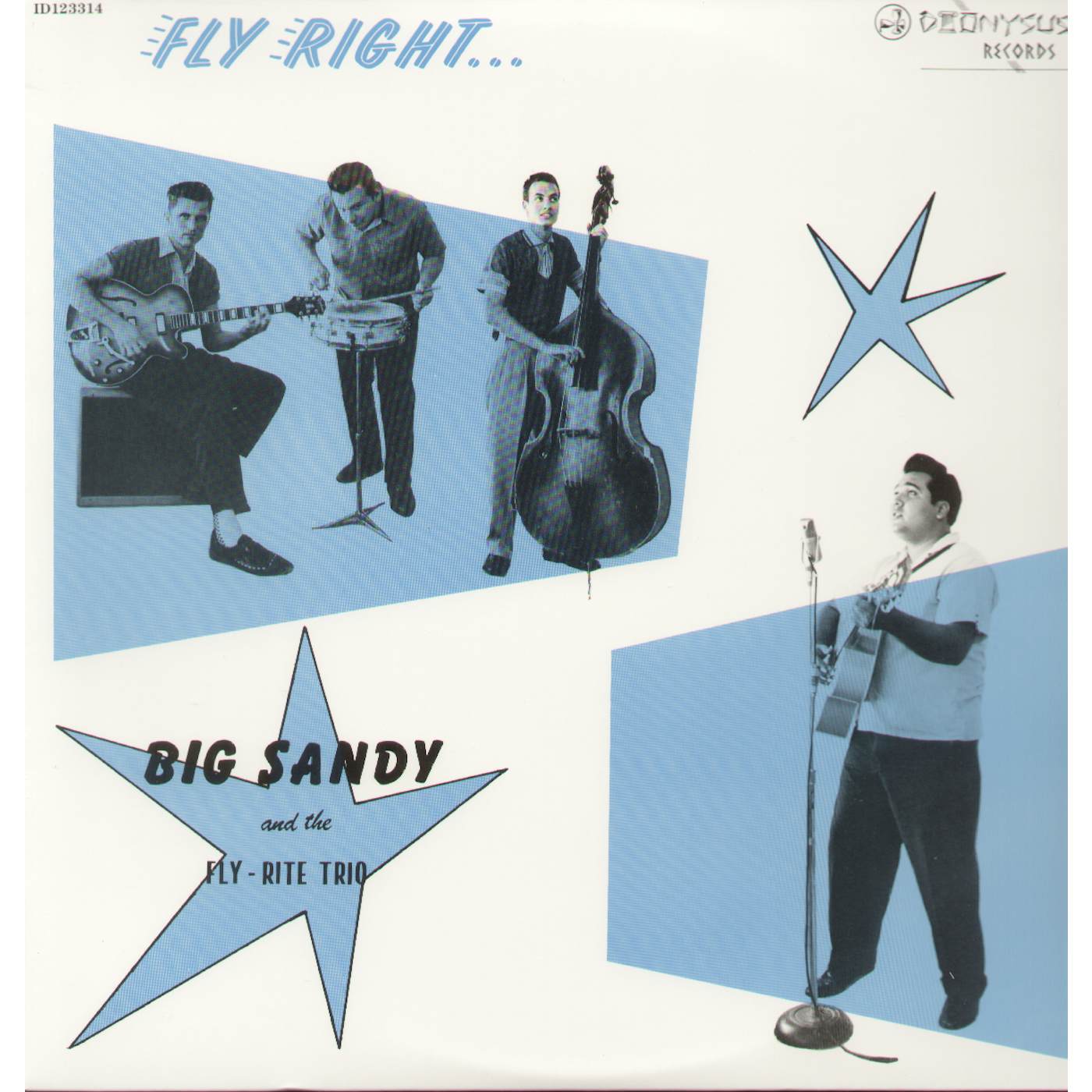 Big Sandy & Flyrite Trio FLY RIGHT WITH Vinyl Record