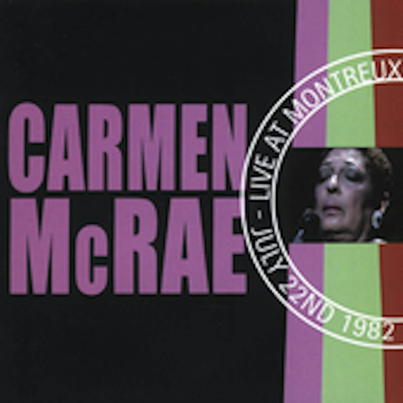 Carmen McRae LIVE AT MONTREUX 1982 CD