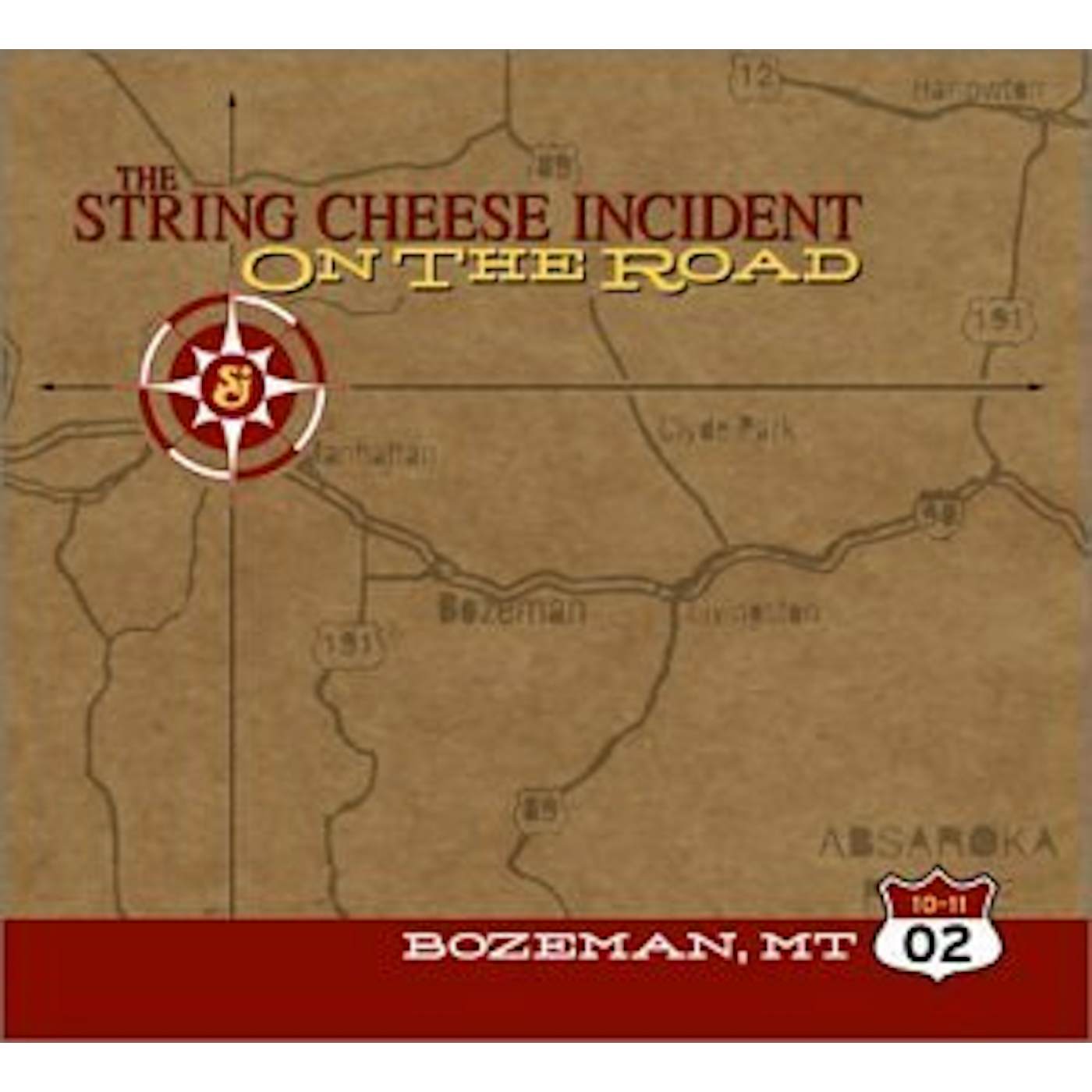 The String Cheese Incident OCTOBER 11 2002 BOZ CD